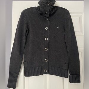 Esprit Size M thick cotton sweater. Snap closure. Like new condition. Very warm